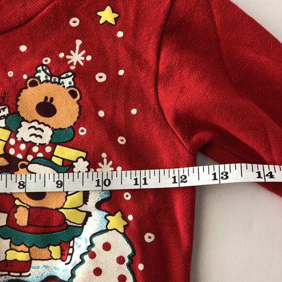 Vintage Teddy Bears Christmas Sweatshirt - Picture 8 of 8